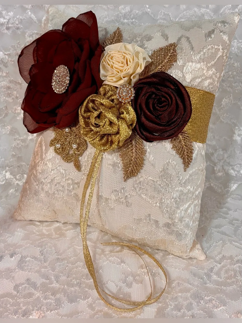 KatBee Studio time sash beaded